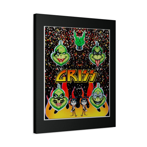 Merry Grissmas Canvas Print Poster
