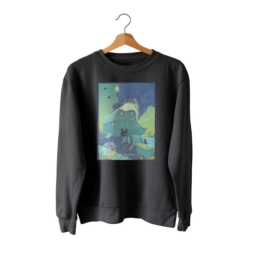 2019 Eric Church Los Angeles Ii Silkscreen Concert Poster Sweatshirt Sweater