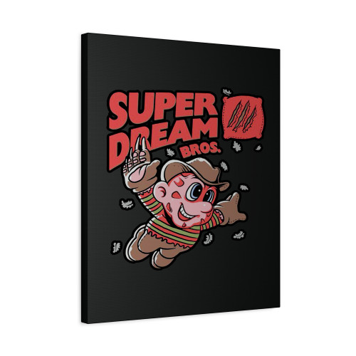 Super Dream Bros Krueger Canvas Print Poster
