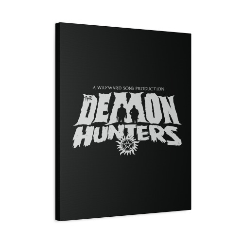 Supernatural Demon Hunters Canvas Print Poster Supernatural Demon Hunters Canvas Print Poster
