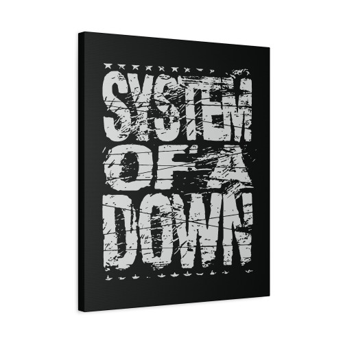 System Of A Down Logo Canvas Print Poster