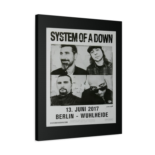 System Of A Down Toxicity Berlin 2017 Canvas Print Poster
