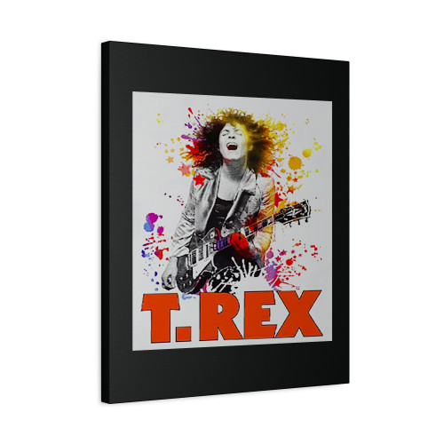 T Rex Rock Band Marc Bolan Canvas Print Poster