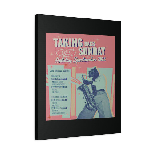Taking Back Sunday Announce 2022 Canvas Print Poster