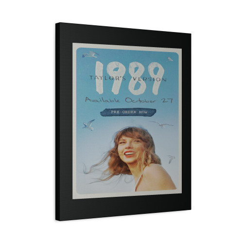 Taylor Swift 1989 Version Canvas Print Poster
