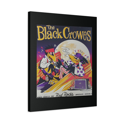 The Black Crowes Concert 2008 Canvas Print Poster