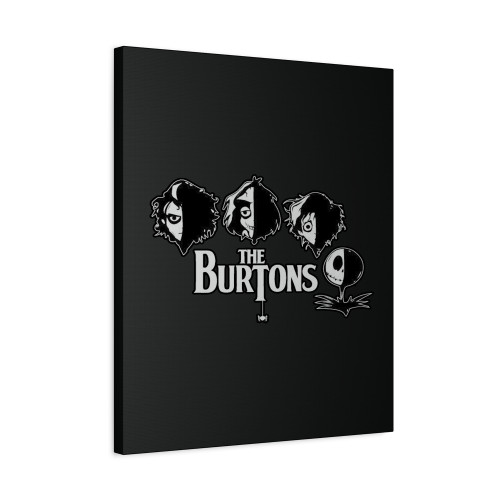 The Burtons The Nightmare City Canvas Print Poster