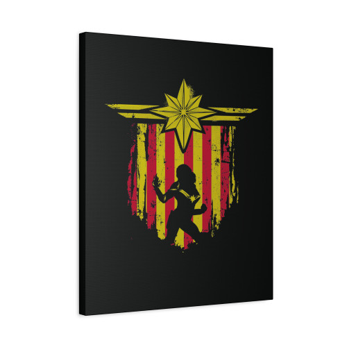 The Captain Marvel Canvas Print Poster