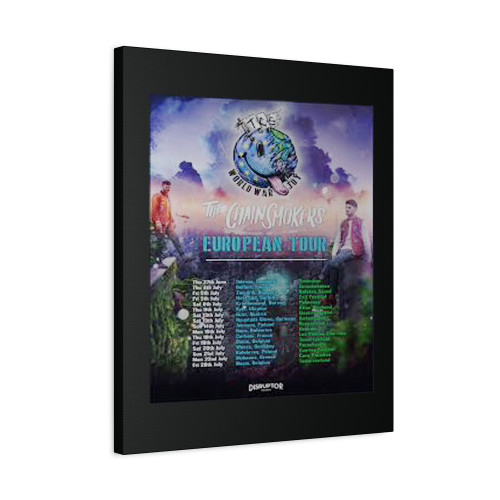 The Chainsmokers Poster 1 Canvas Print Poster