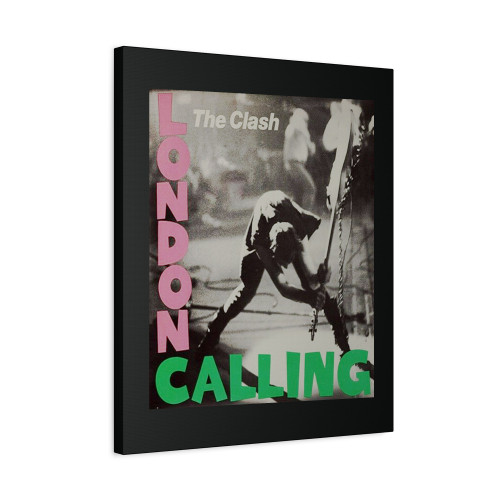 The Clash London Calling Canvas Print Poster The Clash London Calling Canvas Print Poster
