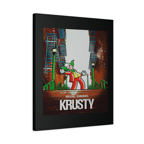 The Clown As Joker Mashup Canvas Print Poster