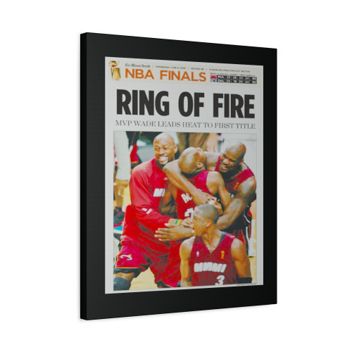 Miami Heat Champions Canvas Print Poster