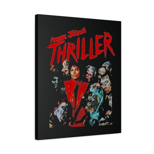 Michael Jackson Thriller Tribute For Best Friends Canvas Print Poster