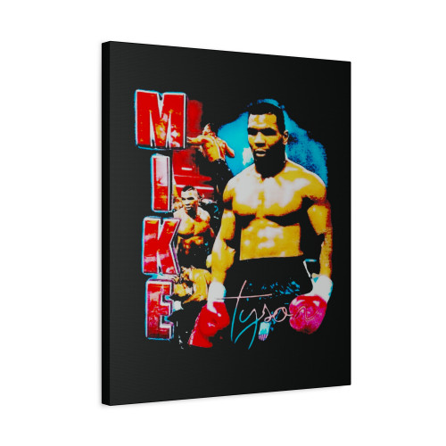 Mike Tyson Boxer Canvas Print Poster