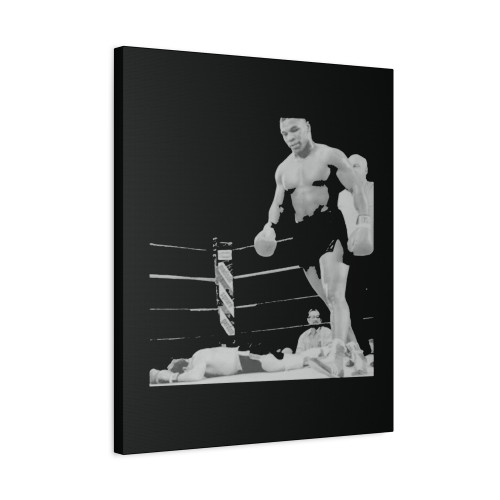 Mike Tyson Boxing Champion Canvas Print Poster