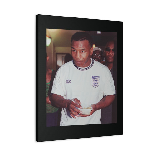Mike Tyson England Canvas Print Poster