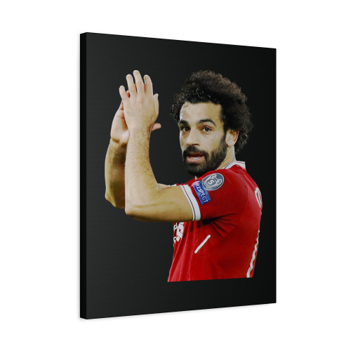Mohamed Salah Liverpool Fc Canvas Print Poster