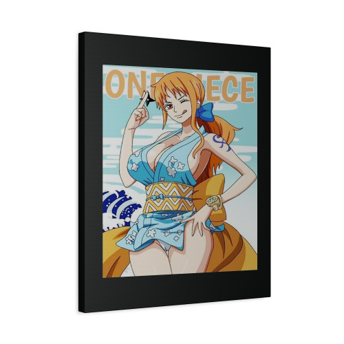 Nami One Piece Anime Canvas Print Poster