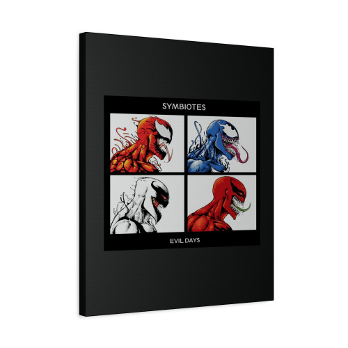 Evil Days Canvas Print Poster