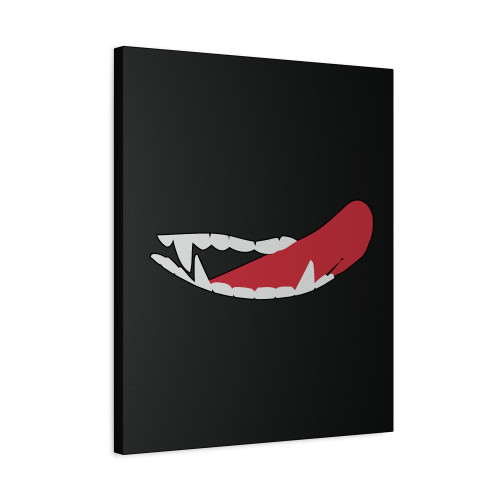 Evil Laugh Canvas Print Poster