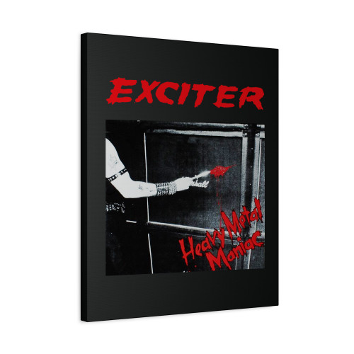 Exciter Heavy Metal Maniac Anvil Anthrax Speed Thrash Canvas Print Poster