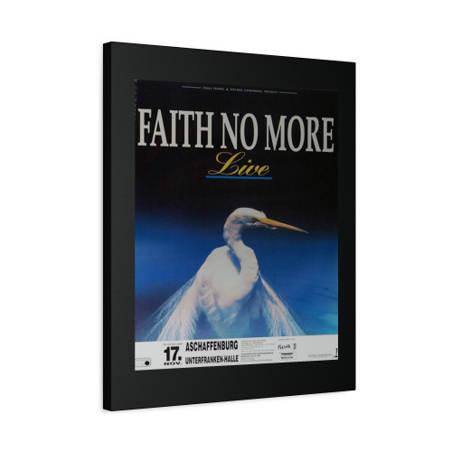 Faith No More Angel Dust Aschaffenburg 1992 Canvas Print Poster