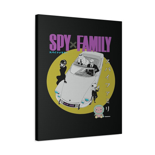 Family X Spy Forger Family And Bond Canvas Print Poster