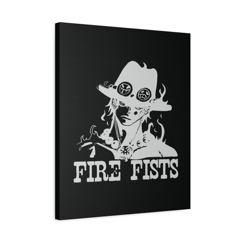 Fire Fists Ace D Portgas One Piece Anime Canvas Print Poster Fire Fists Ace D Portgas One Piece Anime Canvas Print Poster