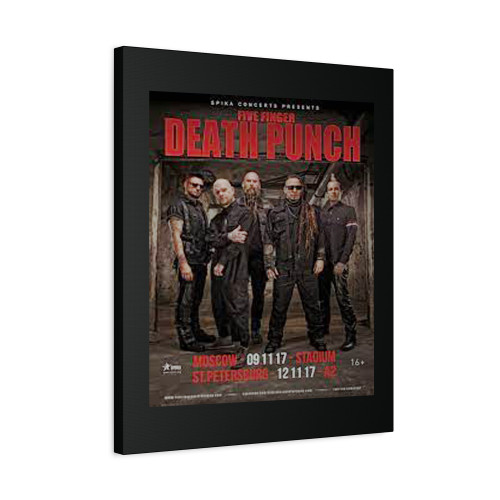 Five Finger Death Punch 10 Canvas Print Poster Five Finger Death Punch 10 Canvas Print Poster