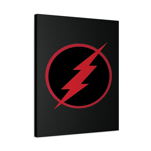 Flash Logo Art Canvas Print Poster