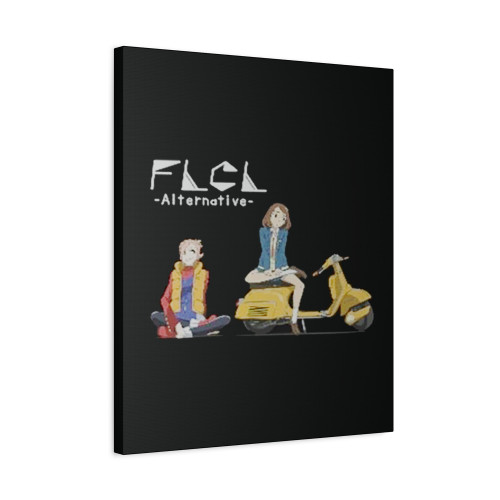 Flcl Fooly Cooly Anime Art Canvas Print Poster