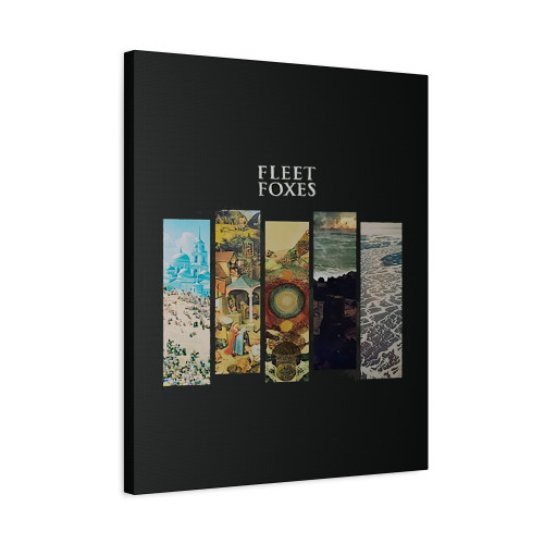 Fleet Foxes Band Albums Folk Band Canvas Print Poster