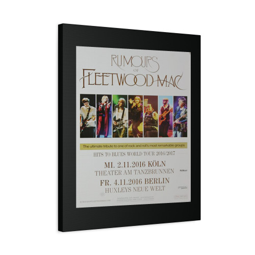 Fleetwood Mac Hits To Blues Koln & Berlin 2016 Canvas Print Poster