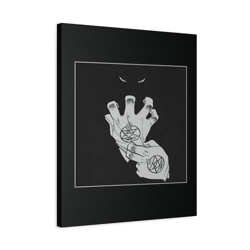 Fma Roy Mustang Fullmetal Alchemist Canvas Print Poster