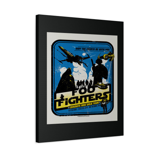 Foo Fighters Concrete And Gold Tour Canvas Print Poster