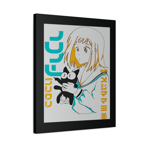 Fooly Cooly Mamimi Samejima Takkun Cat Manga Canvas Print Poster