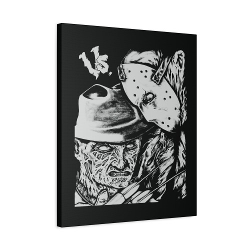 Freddy Vs Jason Canvas Print Poster