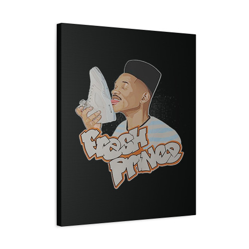 Fresh Prinee Lick Jordan Canvas Print Poster