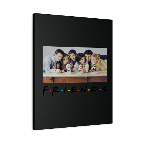Friends Characters Tv Show Canvas Print Poster