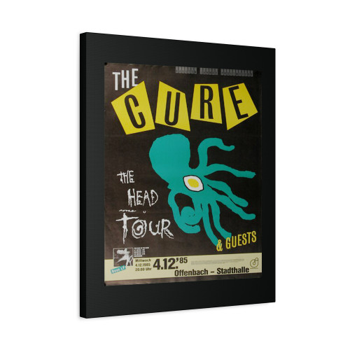 The Cure The Head Frankfurt 1985 Canvas Print Poster