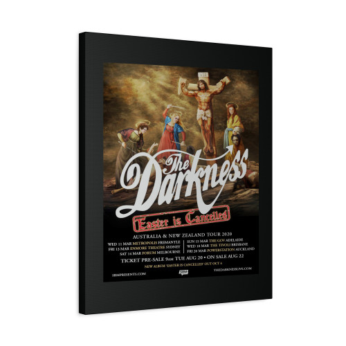 The Darkness Talk Influences Life On The Road And The New Album Canvas Print Poster