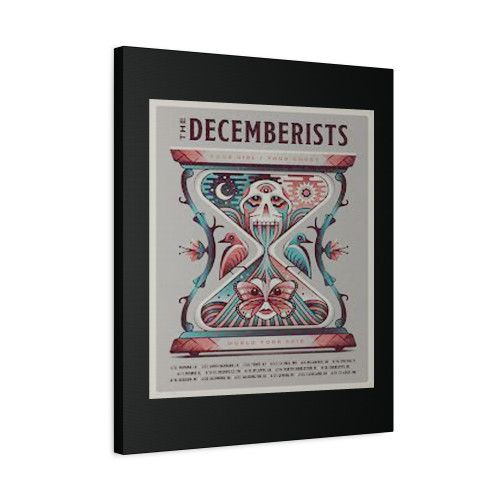 The Decemberists 2018 Tour Canvas Print Poster