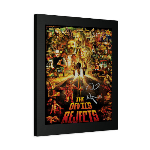 The Devil Rejects Poster Signed By Sid Haig Canvas Print Poster