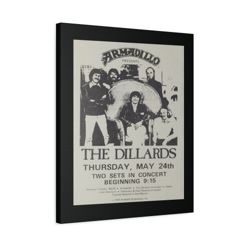 The Dillards Vintage Concert Canvas Print Poster