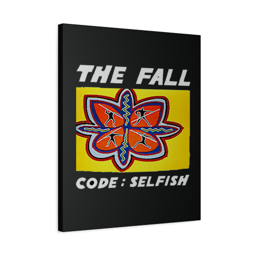 The Fall Code Selfish Art Love Logo Canvas Print Poster