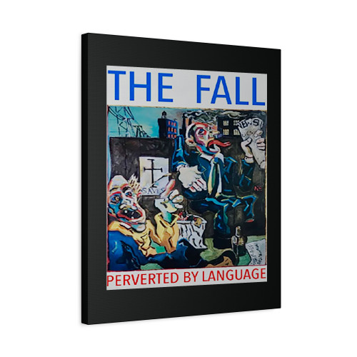 The Fall Perverted By Language Canvas Print Poster