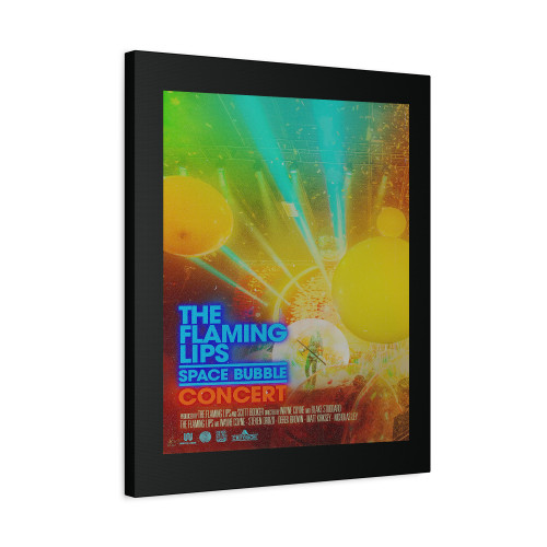 The Flaming Lips Space Bubble Concert Live In Oklahoma Canvas Print Poster
