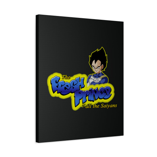 The Fresh Prince Of All The Saiyans Canvas Print Poster