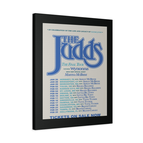 The Judds The Final Tour 2023 Dates Canvas Print Poster
