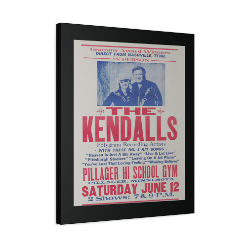 The Kendalls Vintage Canvas Print Poster